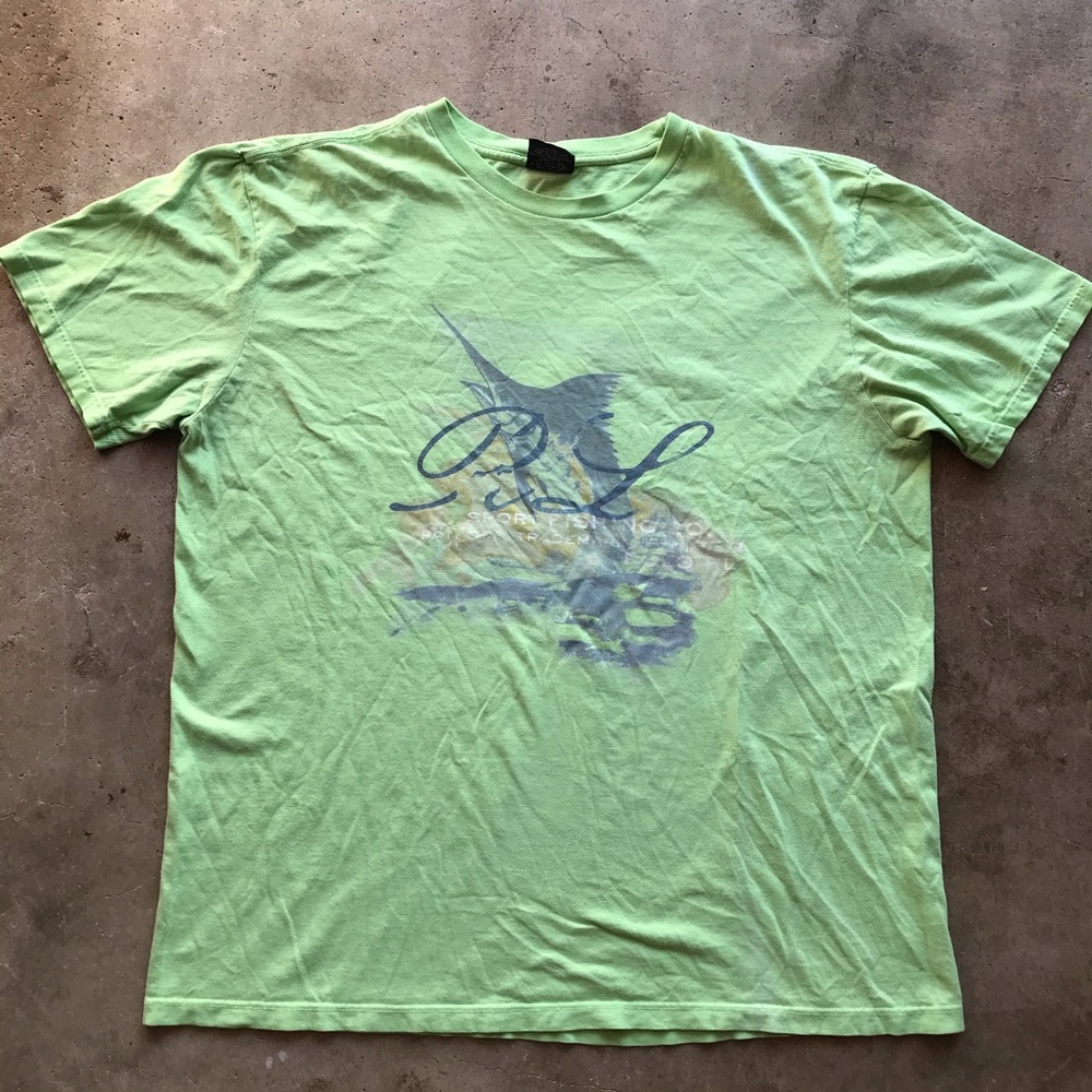 VTG 90s Polo Ralph Lauren Sportsman Marlin T Shirt